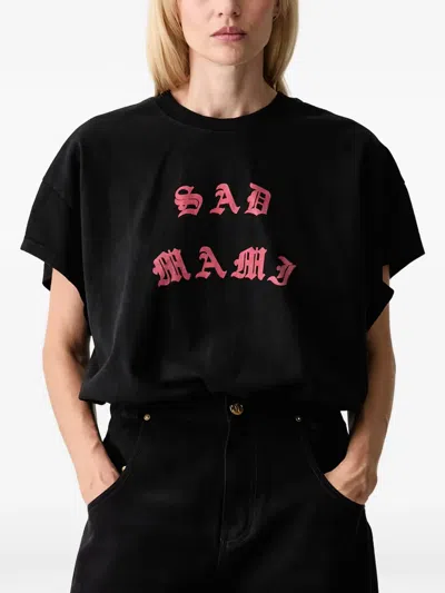 Willy Chavarria Slogan-print Bodysuit In Black