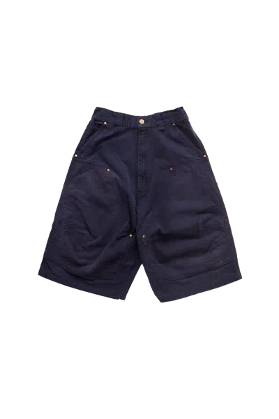 Willy Chavarria Stockton Double Knee Short Blue