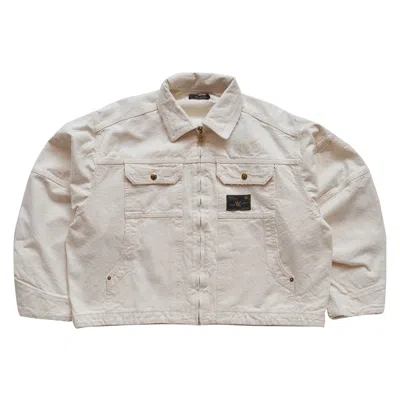 Pre-owned Willy Chavarria Stockton Jacket 'tofu' | White | Men's Size L