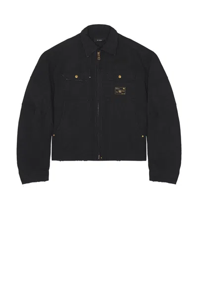 Willy Chavarria Stockton Work Jacket In Black