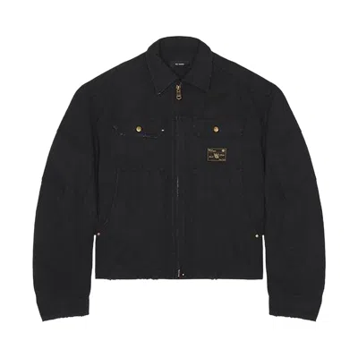 Pre-owned Willy Chavarria Stockton Work Jacket 'black' | Men's Size L