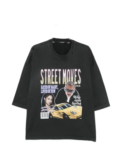 Willy Chavarria Street Moves Buffalo Graphic-print T-shirt In Blue