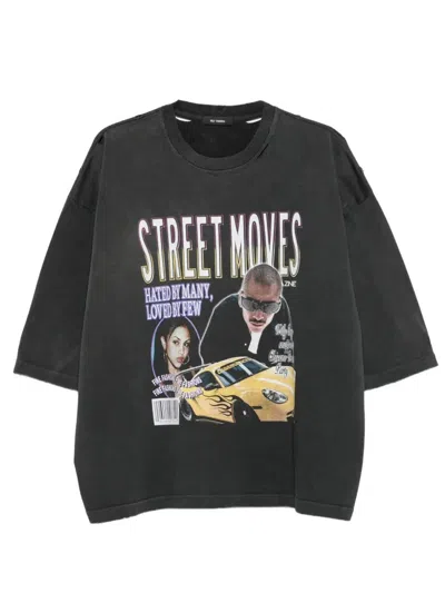 Willy Chavarria Street Moves Buffalo Tee In Black
