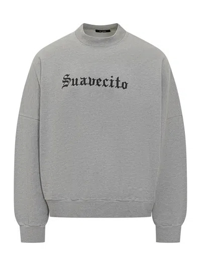 Willy Chavarria Suave Mini Swethetane T-shirt In Gray