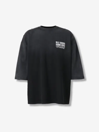 Willy Chavarria T-shirt In Black