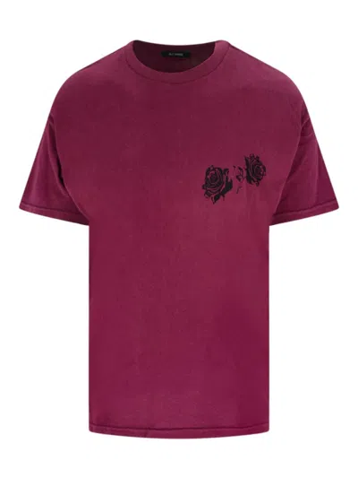 Willy Chavarria T-shirt In Red