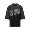 Willy Chavarria Inside-out Logo-print T-shirt In Black
