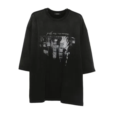 Willy Chavarria Welcome To Ny T-shirt In Black