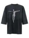 Willy Chavarria Tarantula Buffalo T-shirt Black In Black