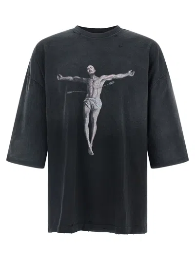 Willy Chavarria Tarantula Buffalo T-shirt Black