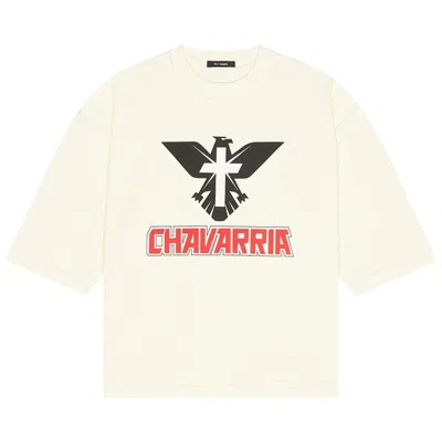 Pre-owned Willy Chavarria Tecate Buffalo Tee 'masa' | White | Men's Size M