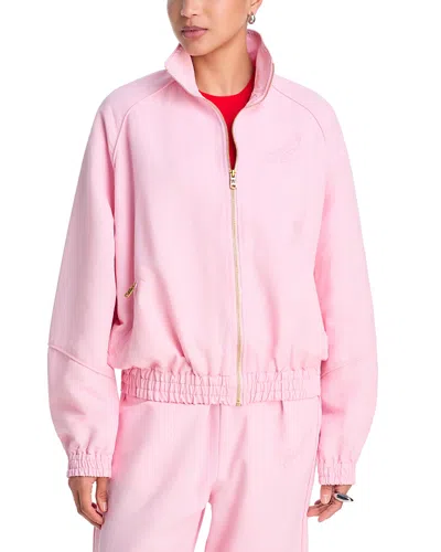 Willy Chavarria The Ruff Rider Track Jacket In Pink