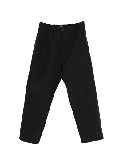 Willy Chavarria Toluca Buttoned Trousers In Black