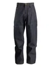 Willy Chavarria Topstitched Jeans In Blue
