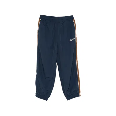 Willy Chavarria Bad Boy Logo-embroidered Side-stripe Track Pants In Blue