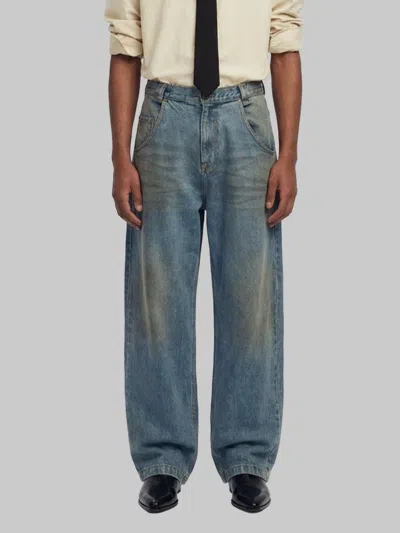 Willy Chavarria True Bad Boy Jeans In Blue