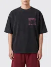 Willy Chavarria Tattoo Buffalo Graphic Crew Neck T Shirt In Black