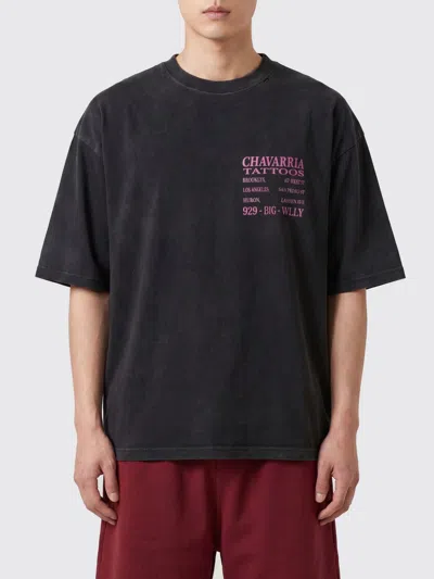 Willy Chavarria T-shirt Men In Black