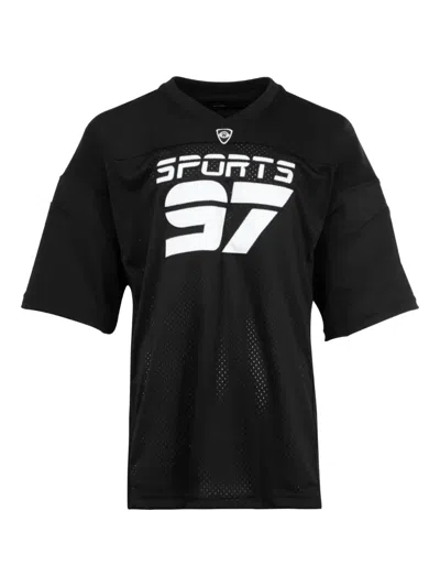 Willy Chavarria V-neck Jersey In Black