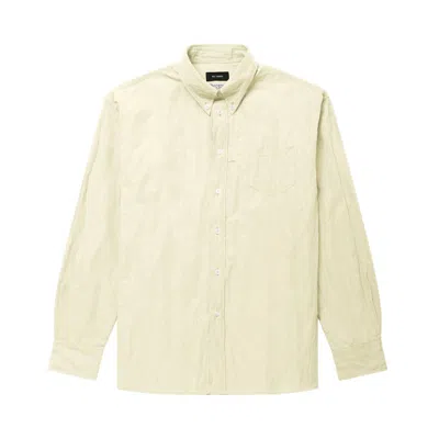 Pre-owned Willy Chavarria Veterano Shirt 'stucco' | Cream | Men's Size L In White