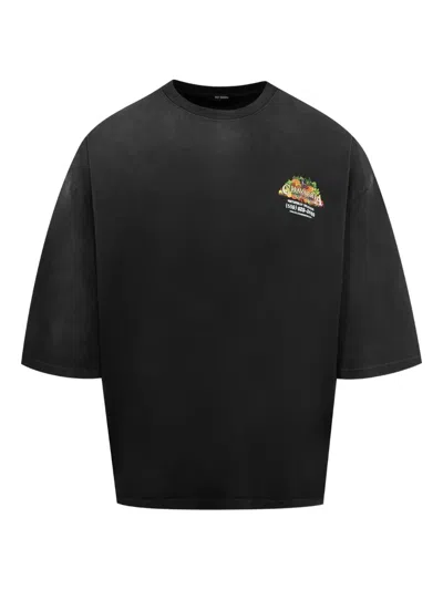 Willy Chavarria Welcome To Ny Buffalo T-shirt In Black