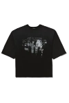 Willy Chavarria Welcome To Ny Buffalo Tee Black In Black