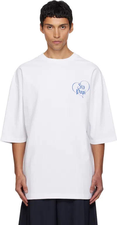 WILLY CHAVARRIA WHITE PRECIOUS 'SAD PAPI' NORTHSIDER T-SHIRT