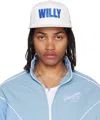 Willy Chavarria Twill Cap In White