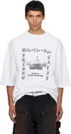 Willy Chavarria White 'willy Life Style' Northsider T-shirt In White