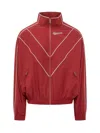 Willy Chavarria Bad Boy Track Jacket In Red