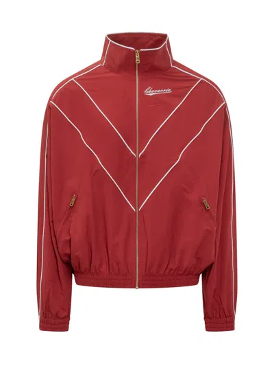 Willy Chavarria Bad Boy Track Jacket In Red
