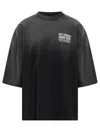 Willy Chavarria T-shirt Fashion Service Black In Black