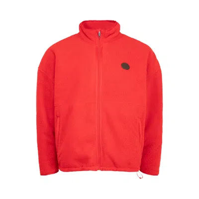 Pre-owned Willy Chavarria Willy Cozy Fleece 'willy Red' | Men's Size L