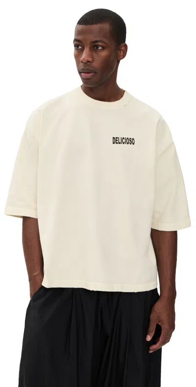 Willy Chavarria Taco Shop Buffalo Printed Cotton-jersey T-shirt In White