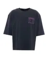 Willy Chavarria Tattoo Buffalo Graphic Crew Neck T Shirt In Black