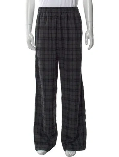 Pre-owned Willy Chavarria Wool Pants W/ Tags In Black