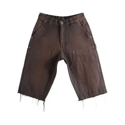 Pre-owned Willy Chavarria Workwear Carpenter Pants 097 30 'uniform Brown' | Men's Size 30