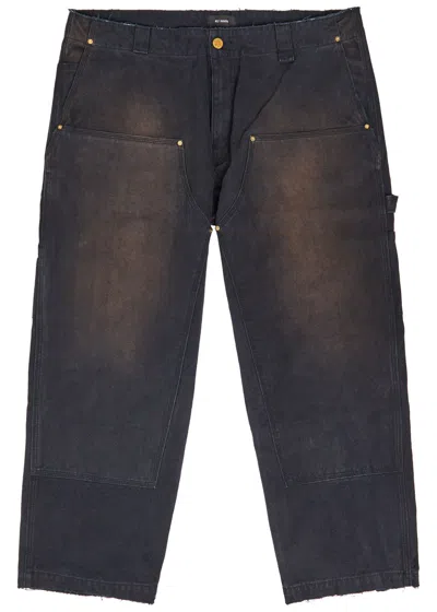 Willy Chavarria Workwear Toluca Relaxed Denim Jeans In Black