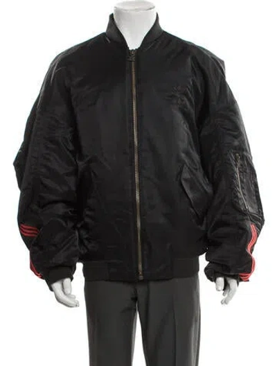 Pre-owned Willy Chavarria X Adidas Bomber Jacket W/ Tags In Black
