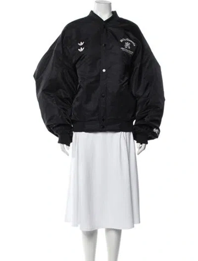 Pre-owned Willy Chavarria X Adidas Bomber Jacket W/ Tags In Black
