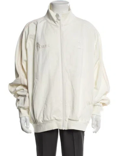 Pre-owned Willy Chavarria X Adidas Bomber Jacket W/ Tags In Neutral