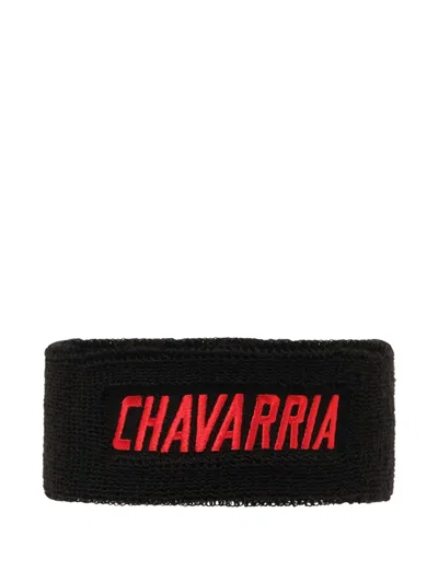 Willy Chavarria X Adidas Sweatband Set (set Of Three) In Black