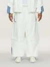 Willy Chavarria X Men's Adidas X Chavarria Poplin Track Pants In White