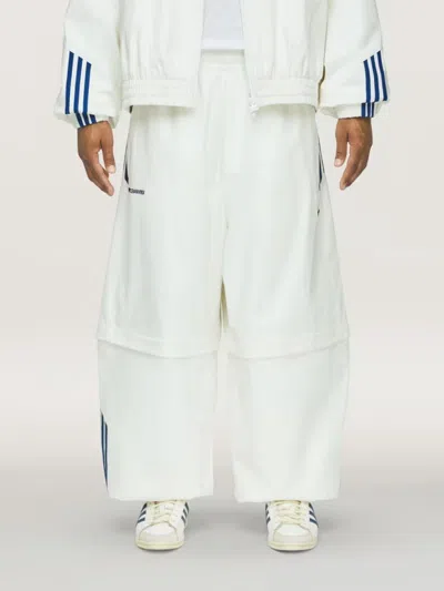 Willy Chavarria X Men's Adidas X Chavarria Poplin Track Pants In White