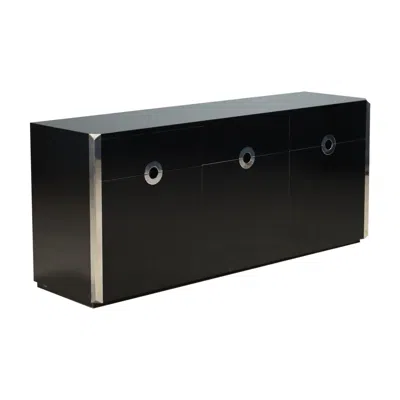 Pre-owned Willy Rizzo 1970s Storage Cabinet Designed By , Manufactured By Mario Sabot In Brown