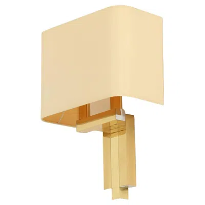 Pre-owned Willy Rizzo Brass Sconce By Lumica, Spain, 1970's In Orange