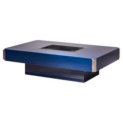 Pre-owned Willy Rizzo - Coffee Table In Brown