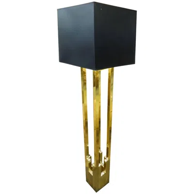 Pre-owned Willy Rizzo For Lumica Floor Lamp In Black