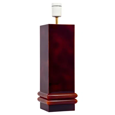 Pre-owned Willy Rizzo . Hollywood Regency Style Acrylic Carey Table Lamp, Italy, 1970s In Black