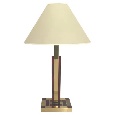 Pre-owned Willy Rizzo Midcentury Spanish Table Lamp By Bd Lumica, Barcelona, 1970s In Orange